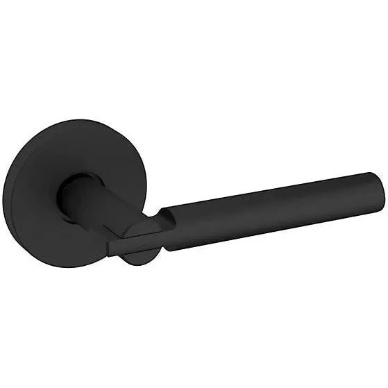 Baldwin Estate 5161 Right Handed Half Dummy Lever with 5046 Rosette in Satin Black finish