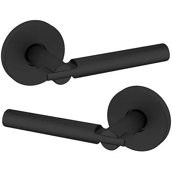 Baldwin Estate 5161 Full Dummy Lever with 5046 Rosette in Satin Black finish