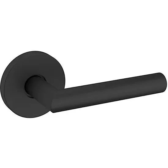 Baldwin Estate 5173 Right Handed Half Dummy Lever with 5046 Rosette in Satin Black finish
