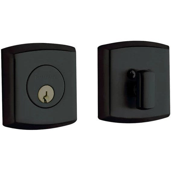 Baldwin Estate 8285 Soho Deadbolt in Satin Black finish