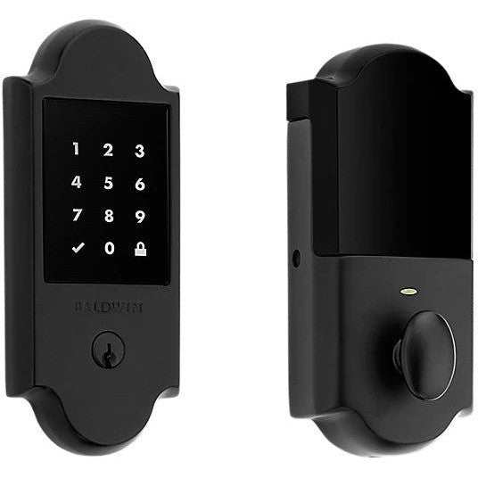 Baldwin Estate Boulder Touchscreen Z-Wave Deadbolt in Satin Black finish