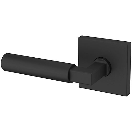 Baldwin Estate L029 Gramercy Left Handed Half Dummy Lever with R017 Rosette in Satin Black finish