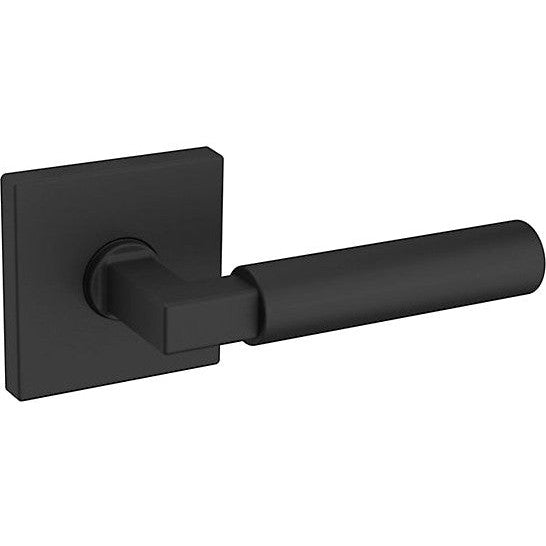 Baldwin Estate L029 Gramercy Right Handed Half Dummy Lever with R017 Rosette in Satin Black finish