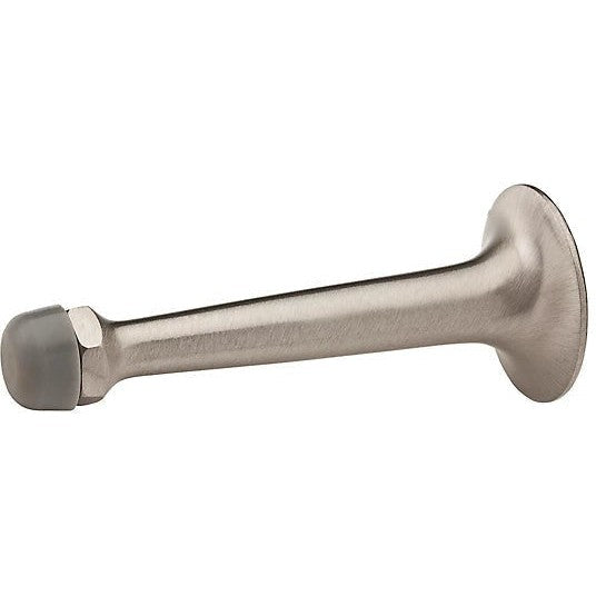 Baldwin Estate 4050 Base Mounted Door Bumper - 3.75" in Satin Nickel finish