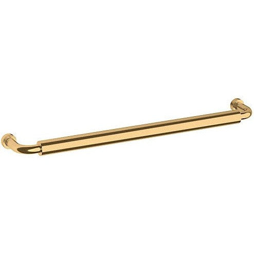 Baldwin Estate Hollywood Hills Pull 12" in Unlacquered Brass finish