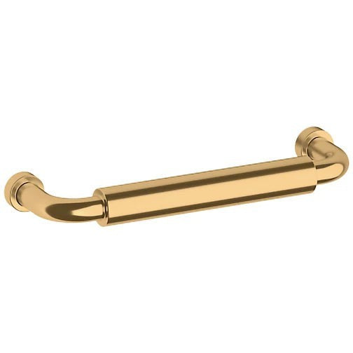 Baldwin Estate Hollywood Hills Pull 4" in Unlacquered Brass finish