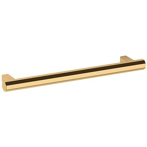 Baldwin Estate Octagonal Pull 6" in Unlacquered Brass finish