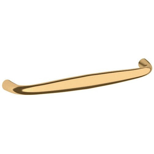 Baldwin Estate Oval Pull 6" in Unlacquered Brass finish