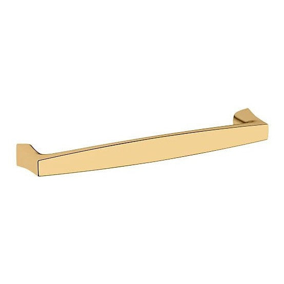 Baldwin Estate Palm Springs Pull 6" in Unlacquered Brass finish