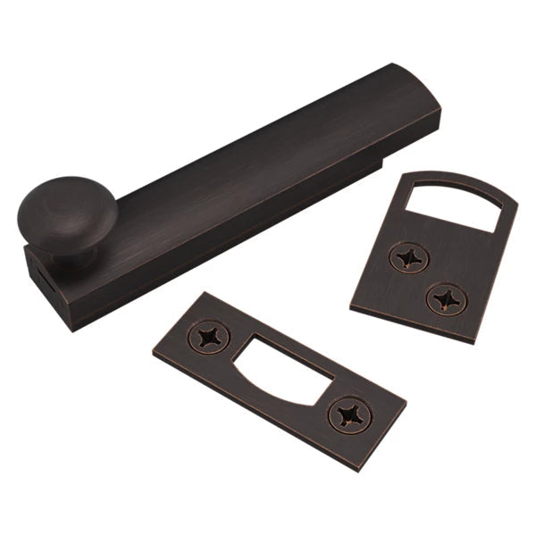 Baldwin Estate 0321 3" Surface Bolt in Venetian Bronze finish