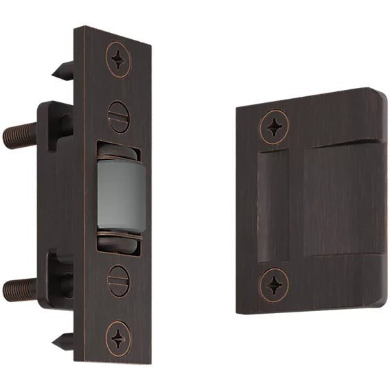 Baldwin Estate 0430 Roller Latch with Full Lip Strike in Venetian Bronze finish