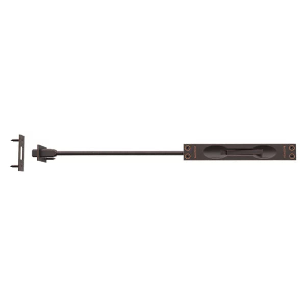 Baldwin Estate 0600 Flush Bolt with 12" Rod in Venetian Bronze finish