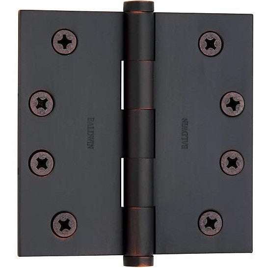 Baldwin Estate 1040 4" Square Corner Hinge in Venetian Bronze finish