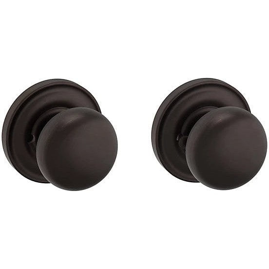 Baldwin Estate 5000 Privacy Knob with 5048 Rosette in Venetian Bronze finish