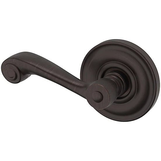 Baldwin Estate 5103 Left Handed Half Dummy Lever with 5048 Rosette in Venetian Bronze finish