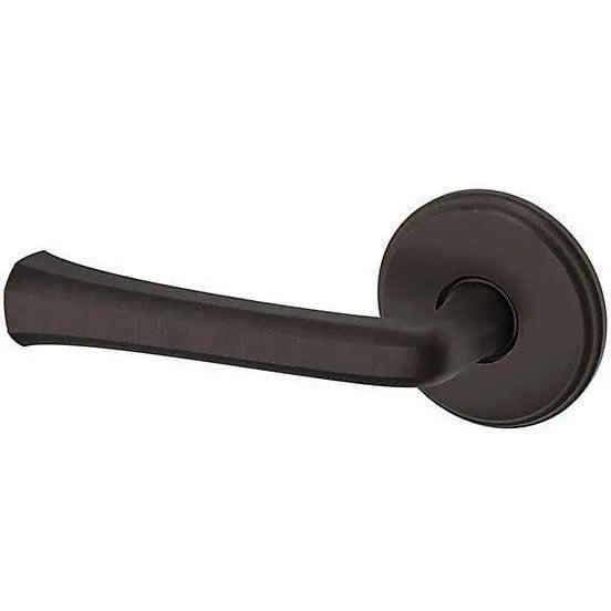Baldwin Estate 5112 Left Handed Half Dummy Lever with 5075 Rosette in Venetian Bronze finish