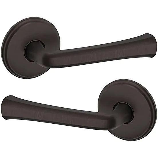 Baldwin Estate 5112 Full Dummy Lever with 5075 Rosette in Venetian Bronze finish
