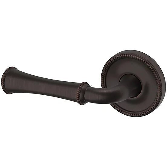 Baldwin Estate 5118 Left Handed Half Dummy Lever with 5076 Rosette in Venetian Bronze finish