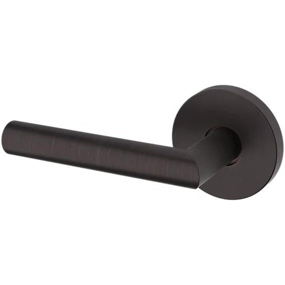 Baldwin Estate 5173 Left Handed Half Dummy Lever with 5046 Rosette in Venetian Bronze finish