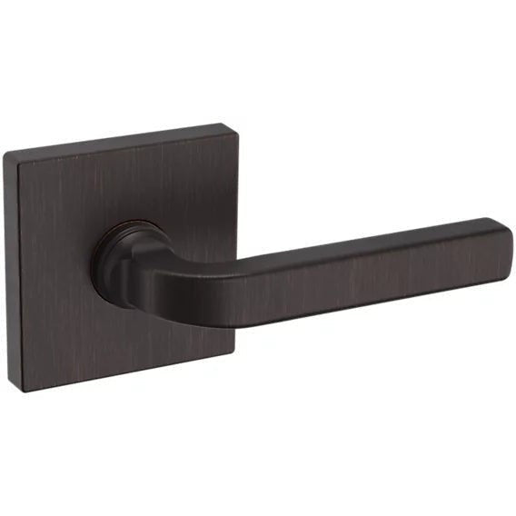 Baldwin Estate 5190 Left Handed Half Dummy Lever with R017 Rosette in Venetian Bronze finish