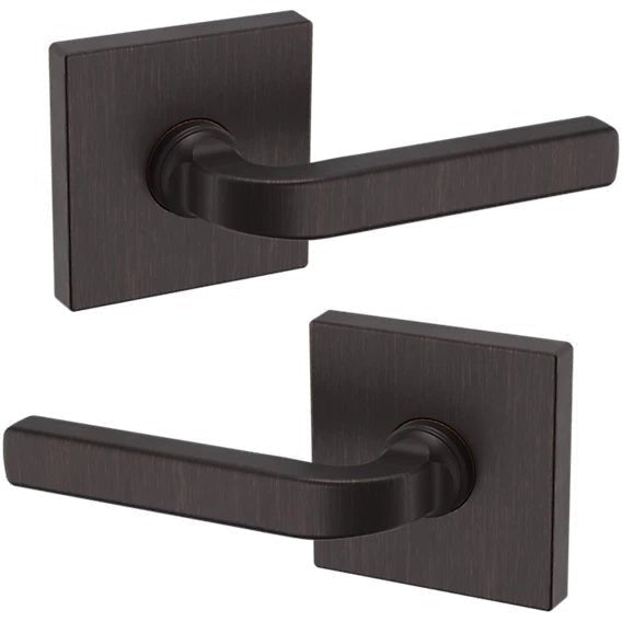 Baldwin Estate 5190 Full Dummy Lever with R017 Rosette in Venetian Bronze finish