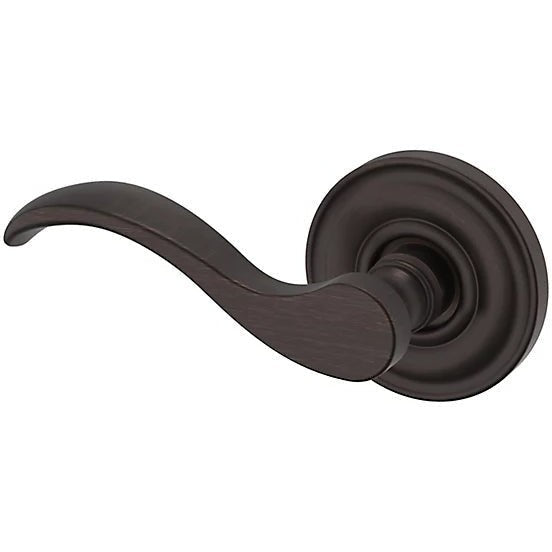 Baldwin Estate 5455V Left Handed Half Dummy Lever with 5048 Rosette in Venetian Bronze finish