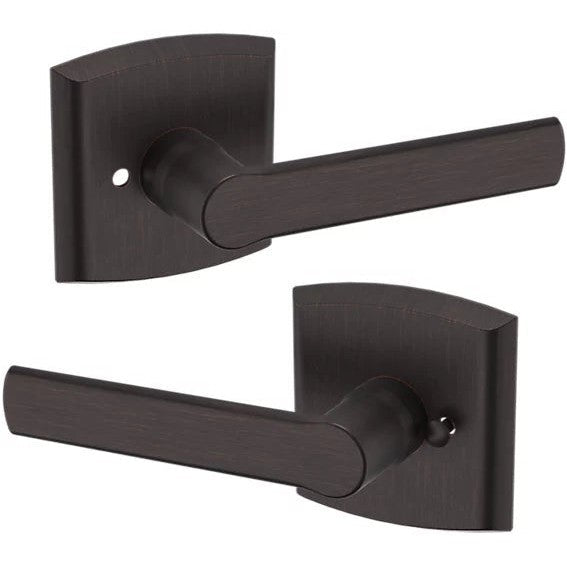 Baldwin Estate 5485V Privacy Lever with R026 Rosette in Venetian Bronze finish