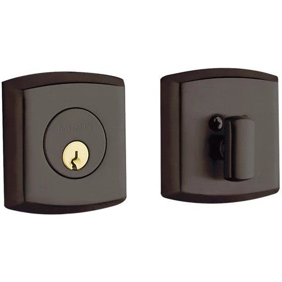 Baldwin Estate 8285 Soho Deadbolt in Venetian Bronze finish