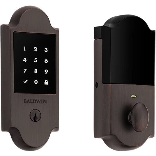 Baldwin Estate Boulder Touchscreen Z-Wave Deadbolt in Venetian Bronze finish