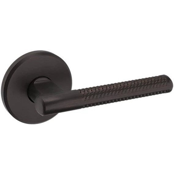 Baldwin Estate L015 Right Handed Half Dummy Lever with R016 Rosette in Venetian Bronze finish