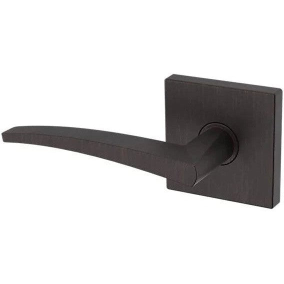 Baldwin Estate L022 Left Handed Half Dummy Lever with R017 Rosette in Venetian Bronze finish