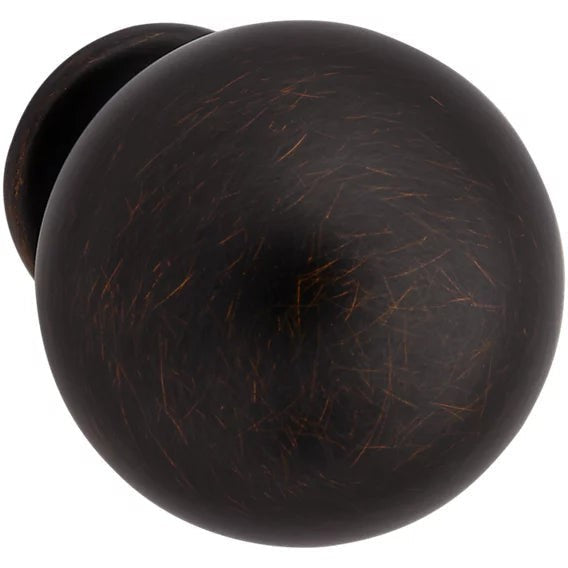 Baldwin Estate Spherical Knob 1" in Venetian Bronze finish