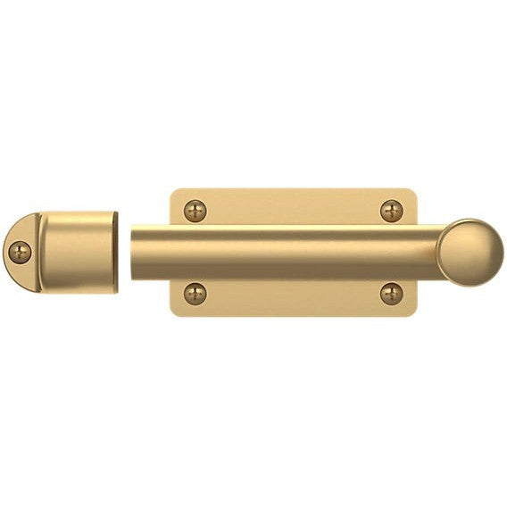 Baldwin Estate 0345 Dutch Door Bolt in Vintage Brass finish