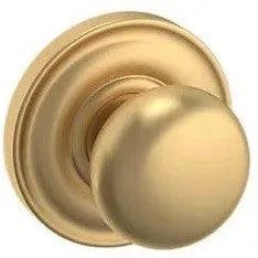 Baldwin Estate 5030 Half Dummy Knob with 5048 Rosette in Vintage Brass finish