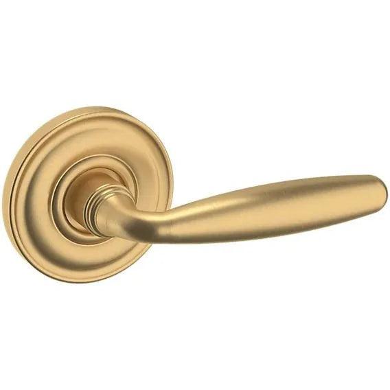 Baldwin Estate 5106 Right Handed Half Dummy Lever with 5048 Rosette in Vintage Brass finish