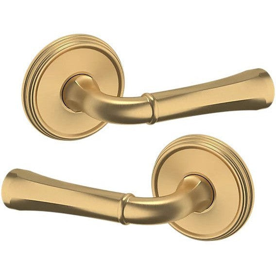 Baldwin Estate 5113 Full Dummy Lever with 5078 Rosette in Vintage Brass finish