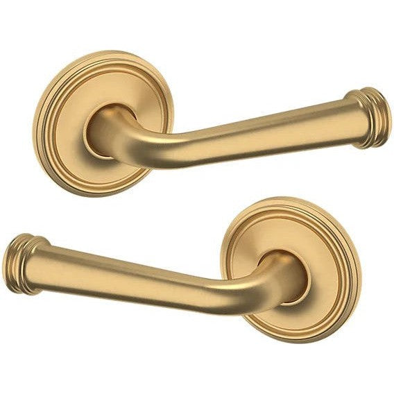 Baldwin Estate 5116 Passage Lever with 5070 Rosette in Vintage Brass finish