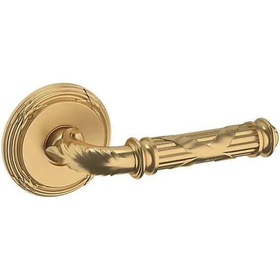 Baldwin Estate 5122 Right Handed Half Dummy Lever with 5022 Rosette in Vintage Brass finish