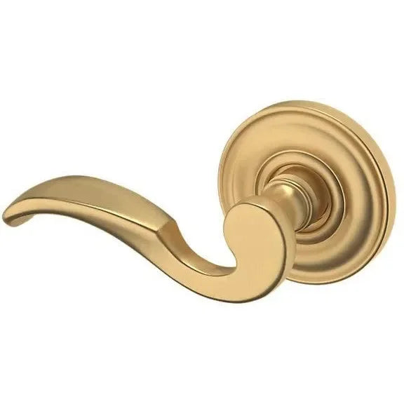 Baldwin Estate 5152 Left Handed Half Dummy Lever with 5017 Rosette in Vintage Brass finish