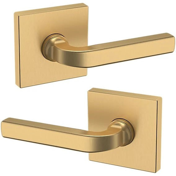 Baldwin Estate 5190 Passage Lever with R017 Rosette in Vintage Brass finish
