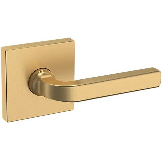 Baldwin Estate 5190 Right Handed Half Dummy Lever with R017 Rosette in Vintage Brass finish