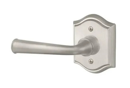 Baldwin Federal Lever with Traditional Arch Rosette Satin Nickel