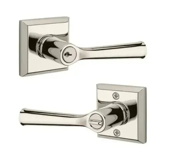 Baldwin ReserveBaldwin Federal Lever with Traditional Square Rosette in 