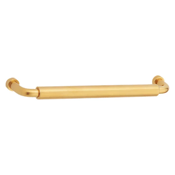 Baldwin Hollywood Hills Cabinet Pull in Lifetime Satin Brass finish