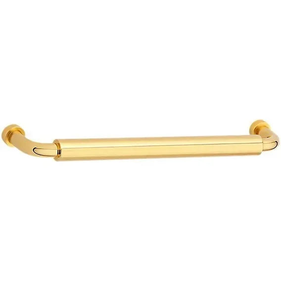 Baldwin Estate Hollywood Hills Pull 6" in Unlacquered Brass finish