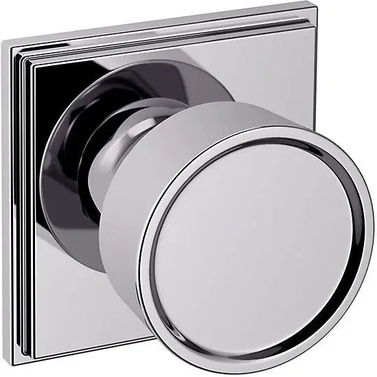 Baldwin K007 Hollywood Hills Knob (2") with R050 Rosette Polished Chrome