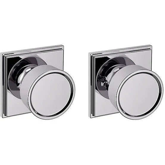 Baldwin K007 Hollywood Hills Knob (2") with R050 Rosette Polished Chrome
