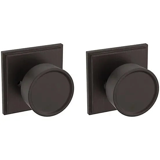 Baldwin K007 Hollywood Hills Knob (2") with R050 Rosette Venetian Bronze