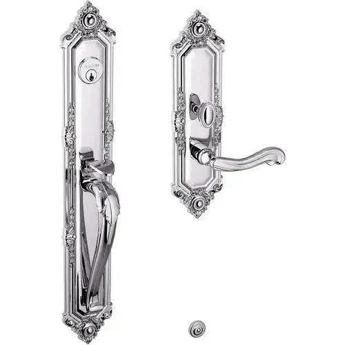 Baldwin EstateBaldwin Kensington Mortise Handleset Entrance Trim with Interior 5108 Lever in 