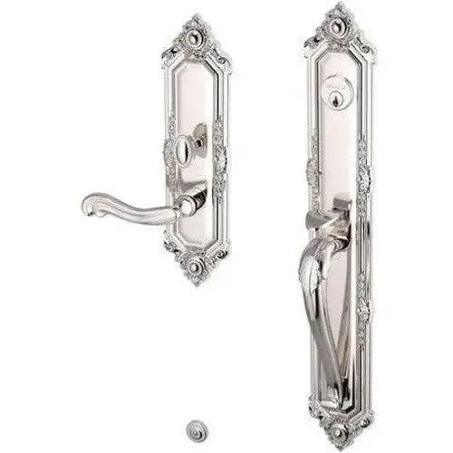 Baldwin EstateBaldwin Kensington Mortise Handleset Entrance Trim with Interior 5108 Lever in 